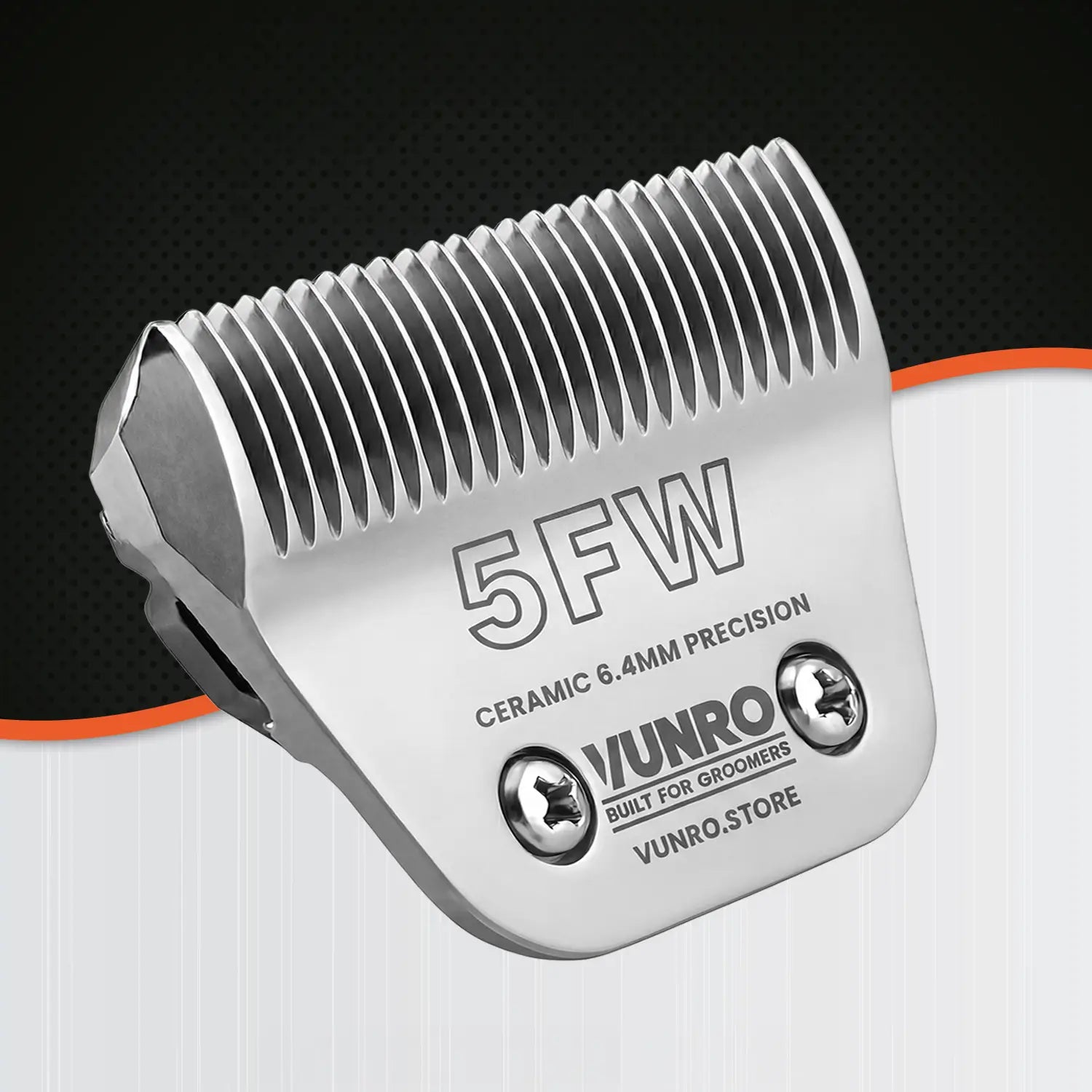 5FW Ceramic Dog Clipper Blade (6.4 mm) by VUNRO