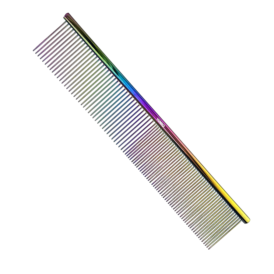 7.5" Lux Coarse and Fine Straight Comb