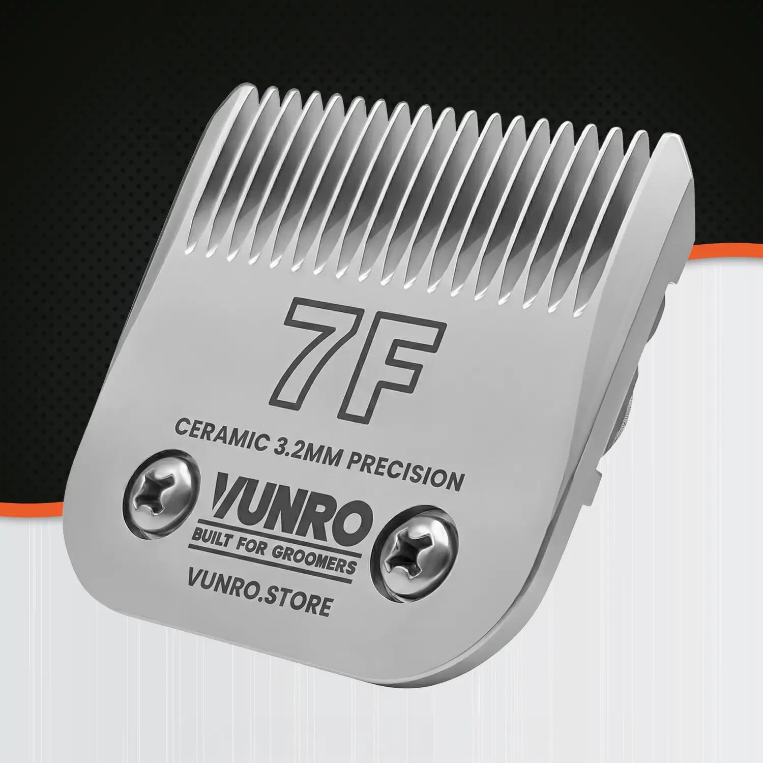 7F Ceramic Dog Clipper Blade (3.2 mm) by VUNRO