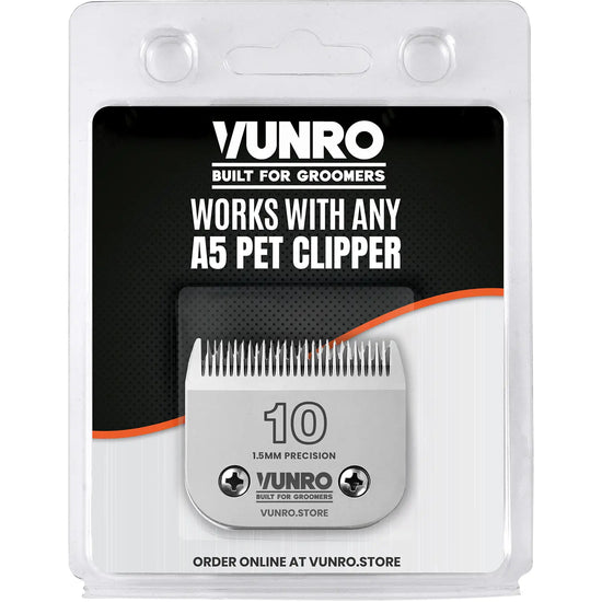 Full Set of High Carbon Stainless Steel Clipper Blades by VUNRO