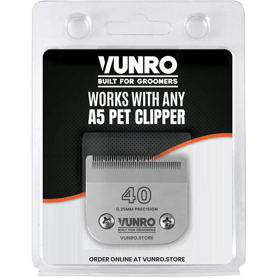 Full Set of High Carbon Stainless Steel Clipper Blades by VUNRO